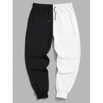 

Color Blocking Jogger Sweatpants, Black