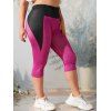 Legging Corsaire en Blocs de Couleurs de Grande Taille - multicolor L