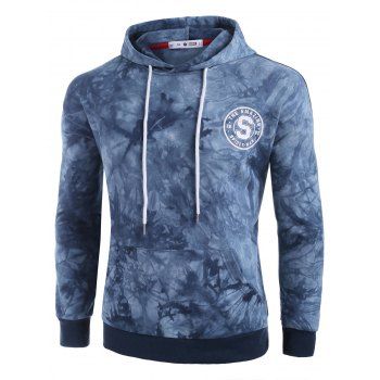 

Marvel Spider-Man Graphic Tie Dye Hoodie, Blueberry blue