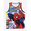 Débardeur Marvel Spider-Man Imprimé Partout - multicolor M