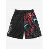 Short Graphique Marvel Spider-Man - Noir 2XL
