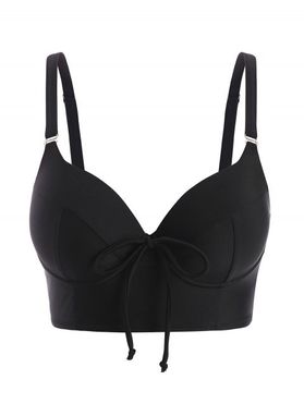 Gothic Push Up Swimsuit Top Moulded Underwire Bikini Top
