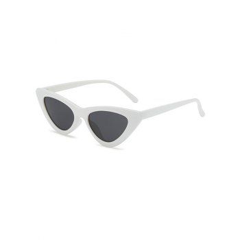 

Retro Triangular Frame Sunglasses, Milk white