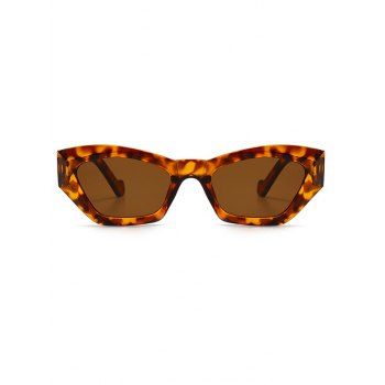 

Retro Eye Frame Sunglasses, Leopard