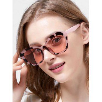 

Butterfly Frame Oversize Sunglasses, Leopard