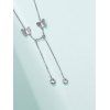 Collier en Chaîne avec Pendentif Papillon - Argent 