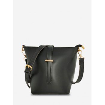 

Square Large Capacity Shoulder Bag, Black