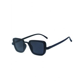 

Retro Travel Square Sunglasses, Black