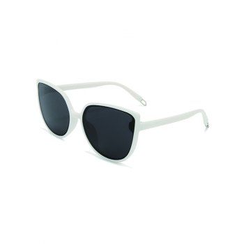 

Outdoor Oversized Catty Eye Sunglasses, Milk white