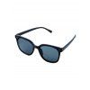 Square Frame Anti UV Sunglasses - BLACK 