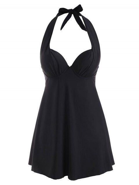 Maillot de Bain Tankini Dos-Nu Moulant