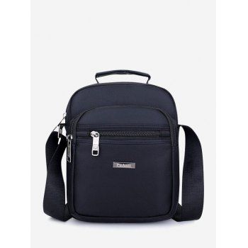 

Letter Label Leisure Business Shoulder Bag, Black