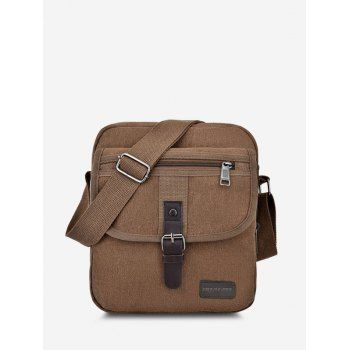 

Retro Canvas Wear-resistant Messenger Bag, Brown