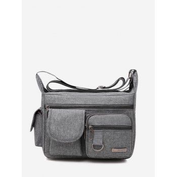 

Outdoor Business Pockets Shoulder Bag, Gray goose