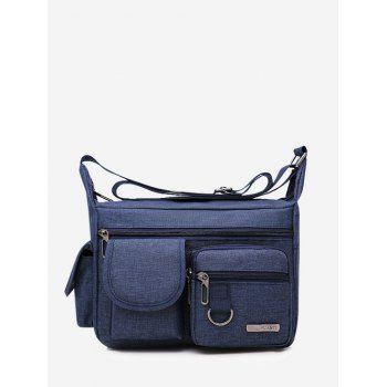 

Outdoor Business Pockets Shoulder Bag, Cadetblue