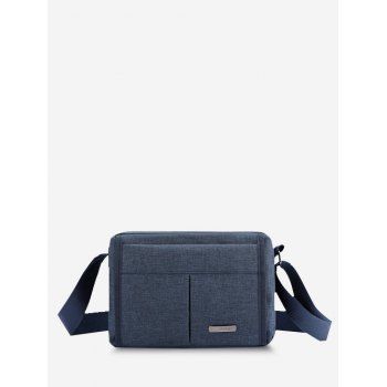 

Leisure Rectangle Waterproof Shoulder Bag, Deep blue