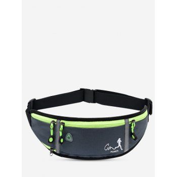 

Waterproof Reflective Running Waist Bag, Gray goose