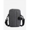 Mini Sac Banane Décontracté Multifonctionnel - Gris 