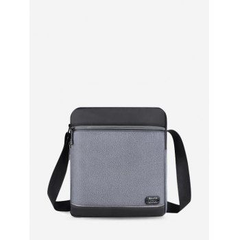 

Waterproof Square Business Crossbody Bag, Light gray