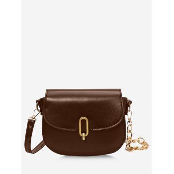 

Half Chunky Chain Saddle Bag, Coffee