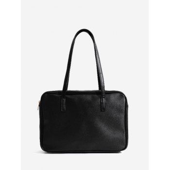 

Minimalist Business Rectangle Shoulder Bag, Black