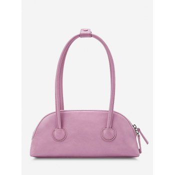 

Minimalistic Double Thin Handle HandBag, Pink