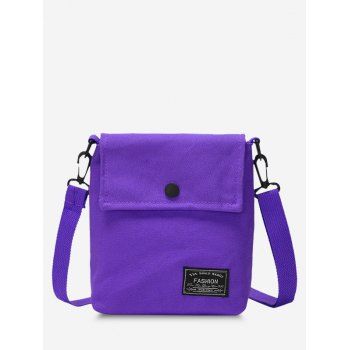 

Mini Square Flap Crossbody Bag, Violet