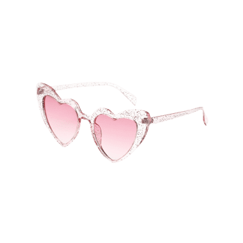 Travel Heart Shape Anti UV Sunglasses