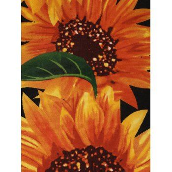 Sunflower Print Mini Cami Sundress