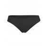 Modest Swimsuit Bohemian Sheer Mesh Butterfly Handkerchief Halter Tankini Swimwear - BLACK S