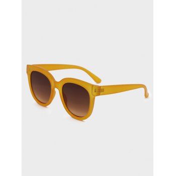 

Brief Round Anti UV Sunglasses, Pumpkin orange