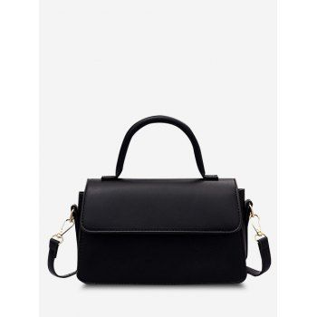 

Minimalistic Top Handle Crossbody Bag, Black