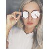 Lunettes de Soleil Classiques en Métal - Argent 