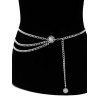 Ceinture Chaîne de Taille Superposée - Argent 