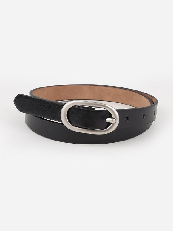 Ceinture Bouclée Epinglée - Noir 