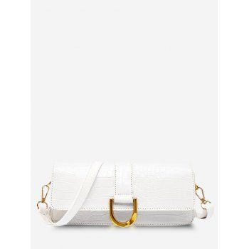 

Narrow Cover Shoulder Bag, White