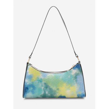 

Retro Gradient Color Shoulder Bag, Chartreuse