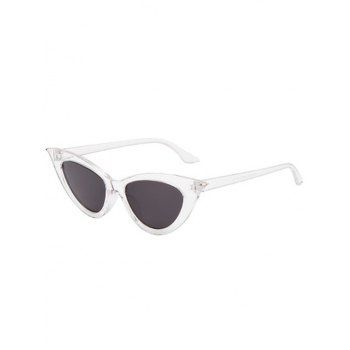 

Triangle Frame Stud Tip Sunglasses, Transparent