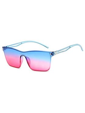 Square Frame Lightweight Gradient Sunglasses