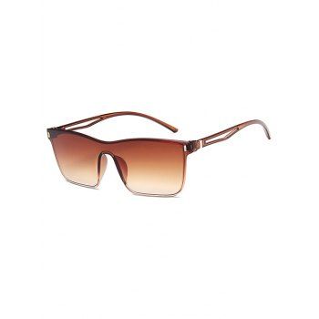

Square Frame Lightweight Gradient Sunglasses, Light brown