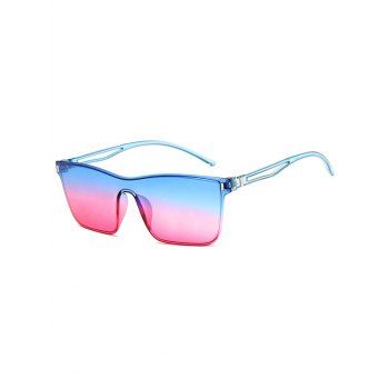 

Square Frame Lightweight Gradient Sunglasses, Light pink