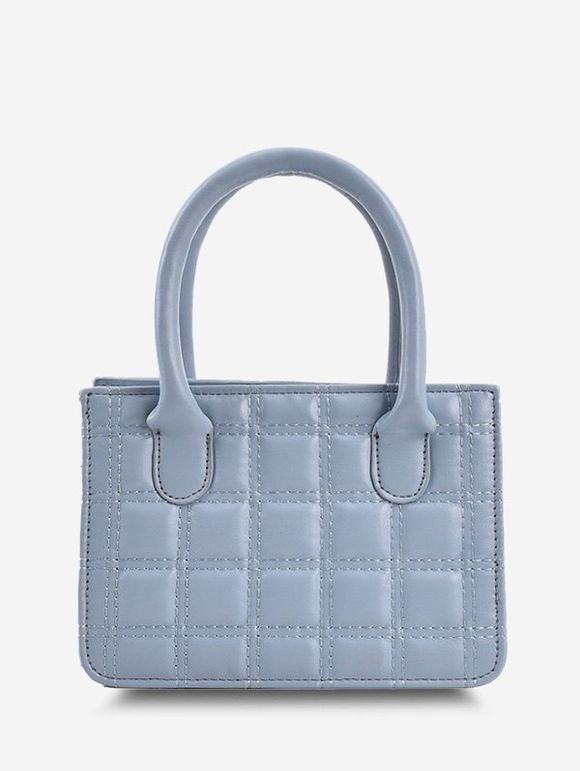 Sac Fourre-tout Perlé à Sangle - Bleu clair 