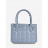 Sac Fourre-tout Perlé à Sangle - Bleu clair 