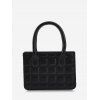 Sac Fourre-tout Perlé à Sangle - Noir 
