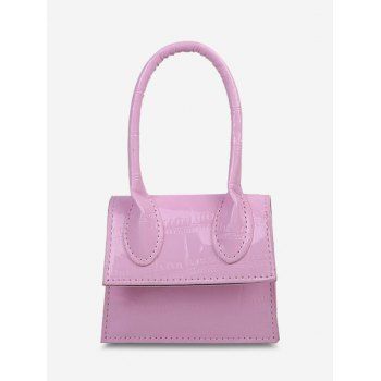 

Chain Mini Stone Textured Crossbody Bag, Pink