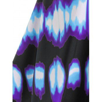 Kaufen Plus Size Tie Dye Empire Waist Tankini Swimwear. Bild