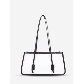 

Thin Strap Binding Shoulder Bag, Milk white