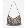 Sac à Bandoulière à Imprimé Animal - Brun 