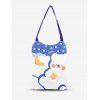 Sac Dessin Animé Mignon Imprimé en Toile - multicolor C 