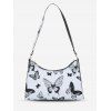 Sac à Bandoulière à Imprimé Animal - Blanc Lait 